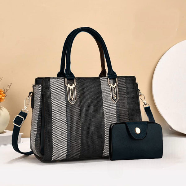 Shoulder & Top Handle Bag Set (2 Pcs) – Double the Style, Double the Convenience!