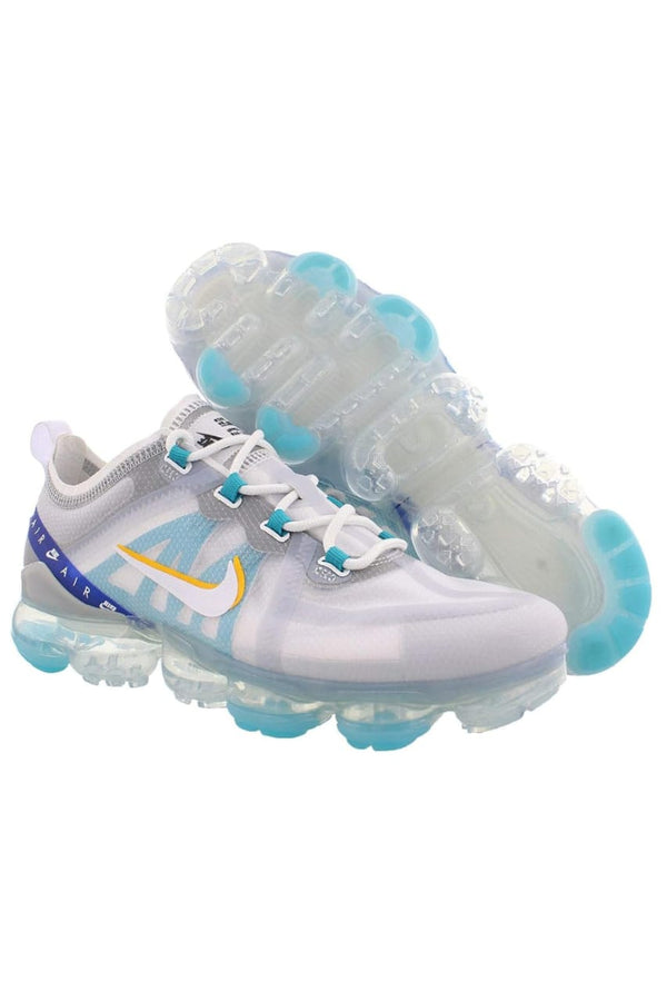 Nike Air VaporMax 2019 Sneakers White University Gold Wolf Grey SIZE 41