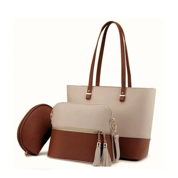 High Quality Shoulder Bag 3-Piece Set for Girls – Style, Functionality, and Elegance in One!
